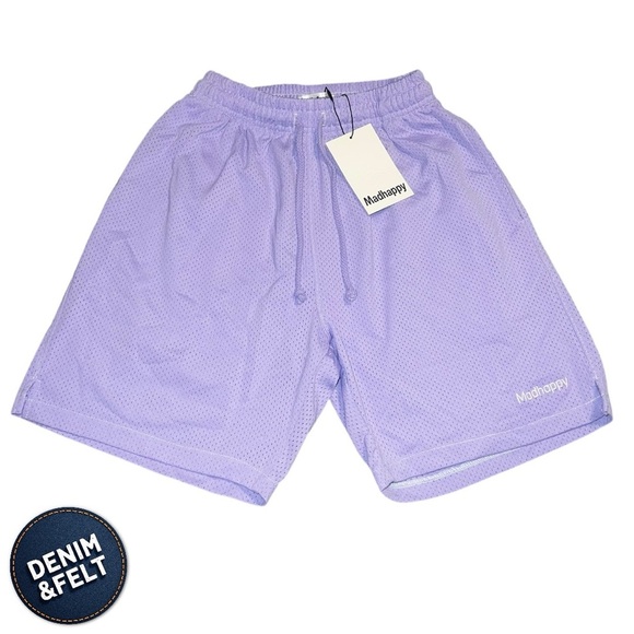 MadHappy SUMMER COLLECTION MESH SHORT Purple/Lavender Mesh Shorts | NEW/NWT💜💜 - Picture 2 of 12